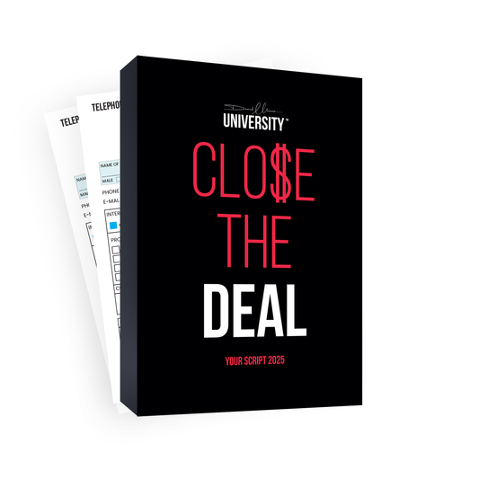 Close The Deal – Professional Sales Script